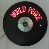 Digital Flash Colour Clock