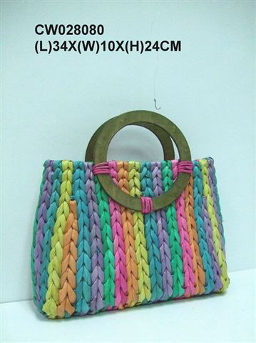 CORNHUSK WEAVING BAG