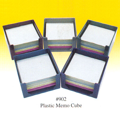 Plastic Memo Cube