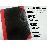 REDBOAT BRAND HARD COVER VARIOUS SIZE NOTE BOOK
