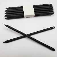 Black Wood Matt Finish Rainbow Pencil