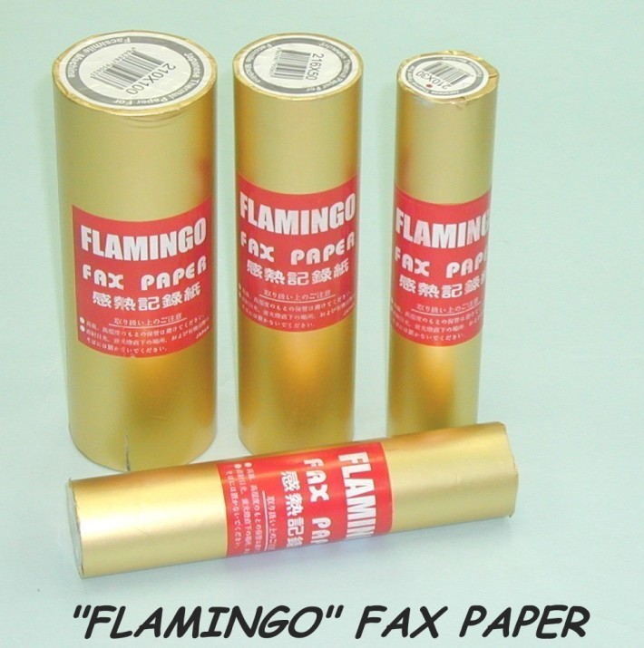  inchesFLAMINGO inches FAX PAPER 210MMX30