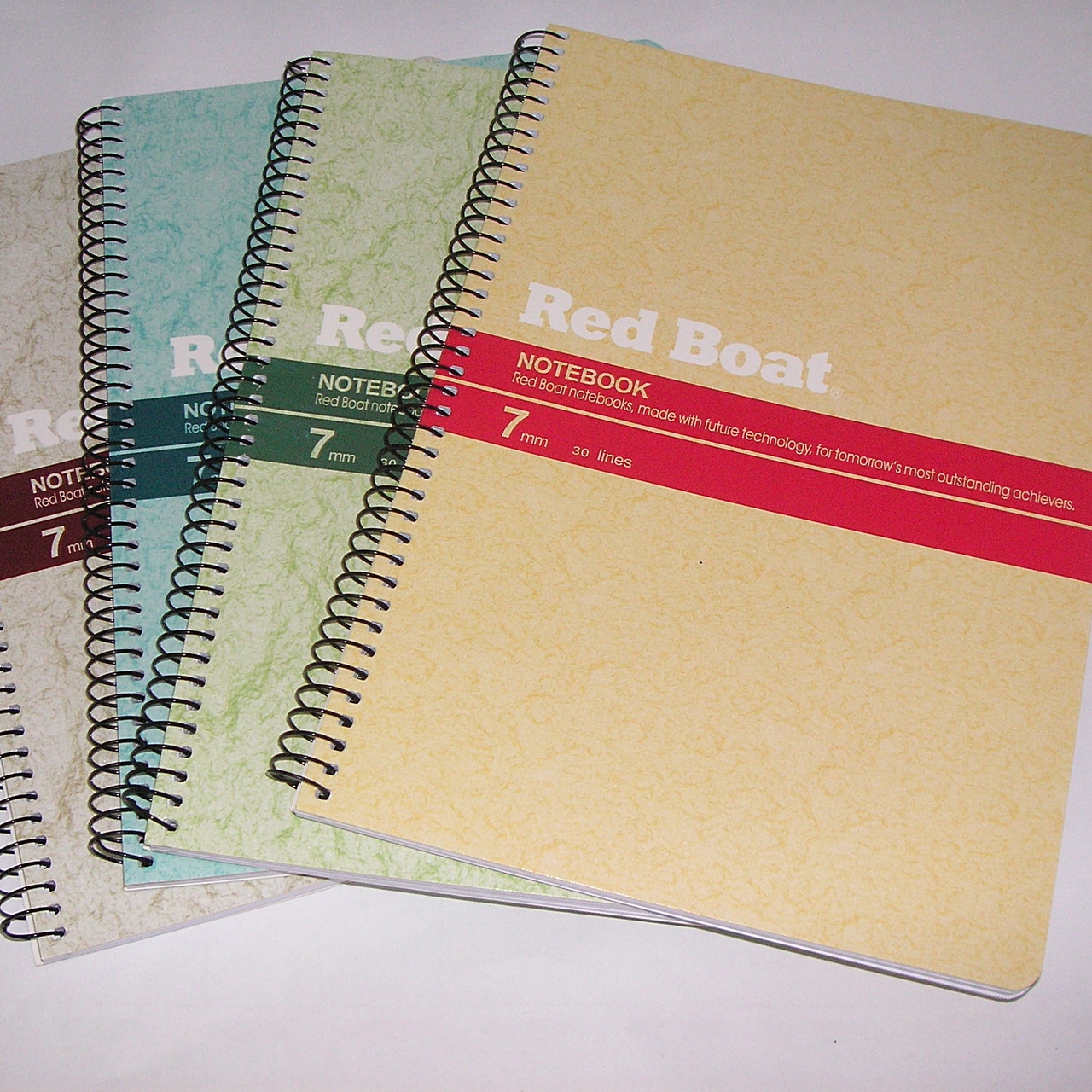  inchesREDBOAT inches SPIRAL NOTE BOOK VARIOUS SIZE.