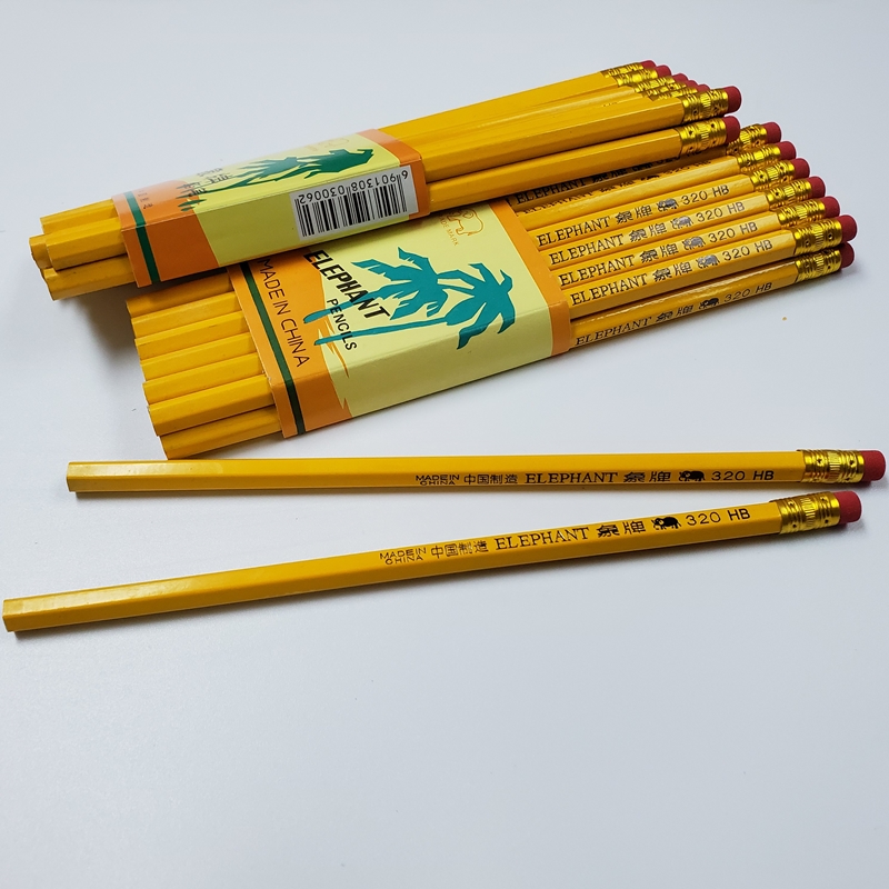 ELEPHANT HB HEXAGONAL YELLOW PENCIL