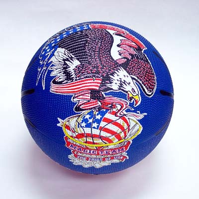 Size 7 Rubber Basketball