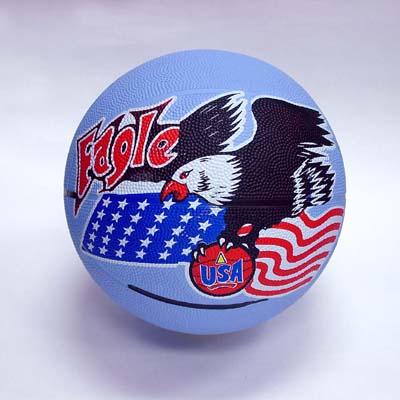 Size 7 Rubber Basketball