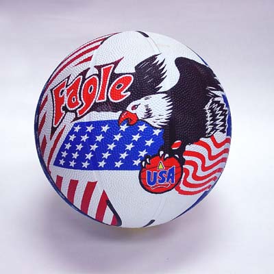 Size 7 Rubber Basketball