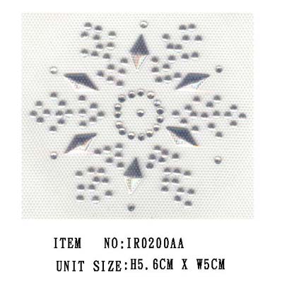 Iron on Rhinestone Design