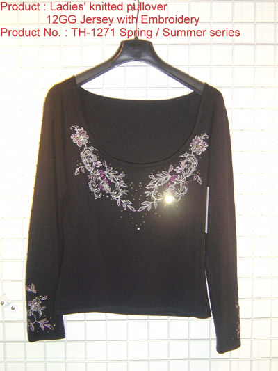 Sell Ladies' Knitted Pullover