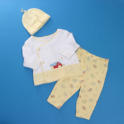 BABIES' SHIRT,HAT,PANT SET