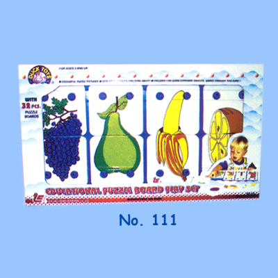 Educational Puzzle Board Play Set