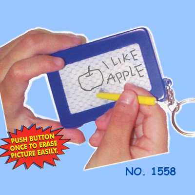 Pocket Magnetic Drawing Board with Keychain