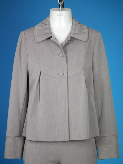 Wool-Blend Suit Blazer