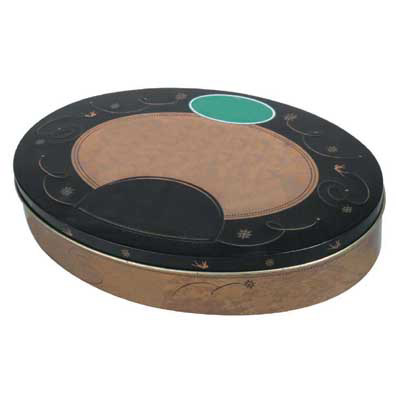 Sell Round Tin, size, 259 x 179 x 47mm (H)