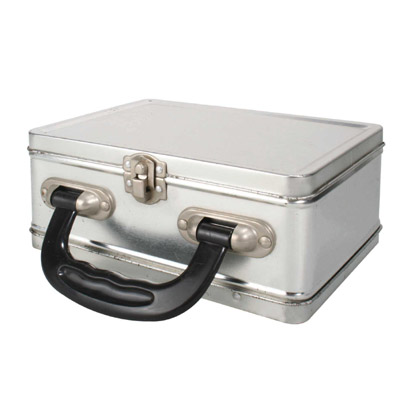 Sell Tin lunch box, size 180 x 125 x 75mm (H)