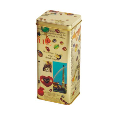 Sell Tin box, size, 66 x 55 x 150mm (H)