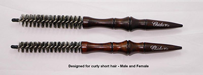 For curly short hair