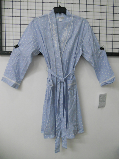 Wrap Robe w/Long Sleeve-40 inches