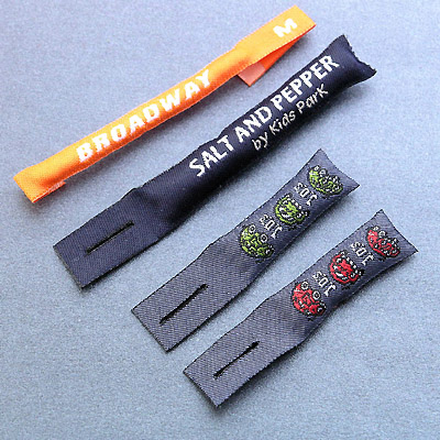 Zipper Pullers and Cotton-Filled Label