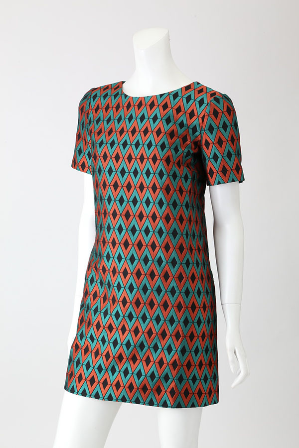 Jacquard Shift Dress