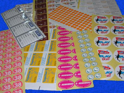 Labels Printing - Gloss Paper, Woodfree Labels