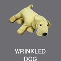 Wrinkled Dog-Snow Bean Cushion 35x50cm
Covering: 85% Nylon & 15% Polyurethane
Stuffing: 100% Polystyrene Foam Beads
Standards: EN71,CA117,BS7175