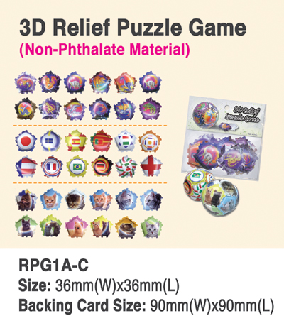 3D RELIEF PUZZLE GAME