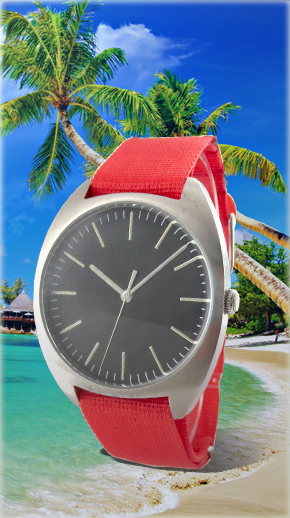 SUMMER Precise Three Hands Round Dial Unisex Analog Watch