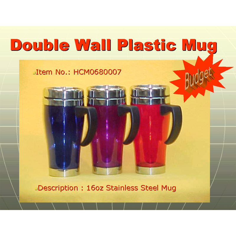 Sell Double Wall Plastic Mug