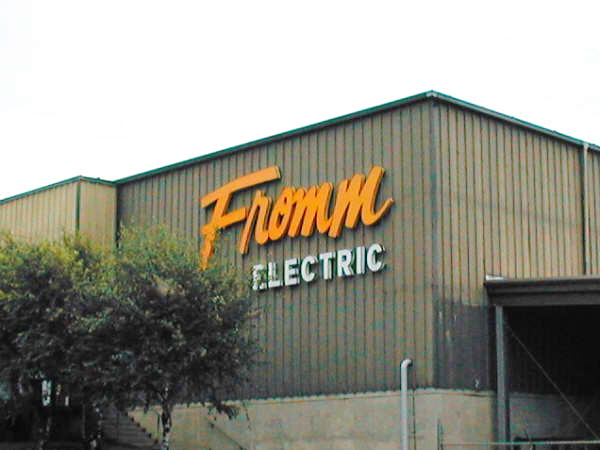 Sell Channel Letter - FROMM ELECTRIC
