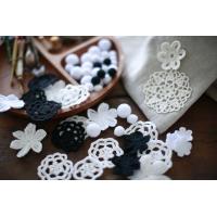 Crochet Motif Flower & Button