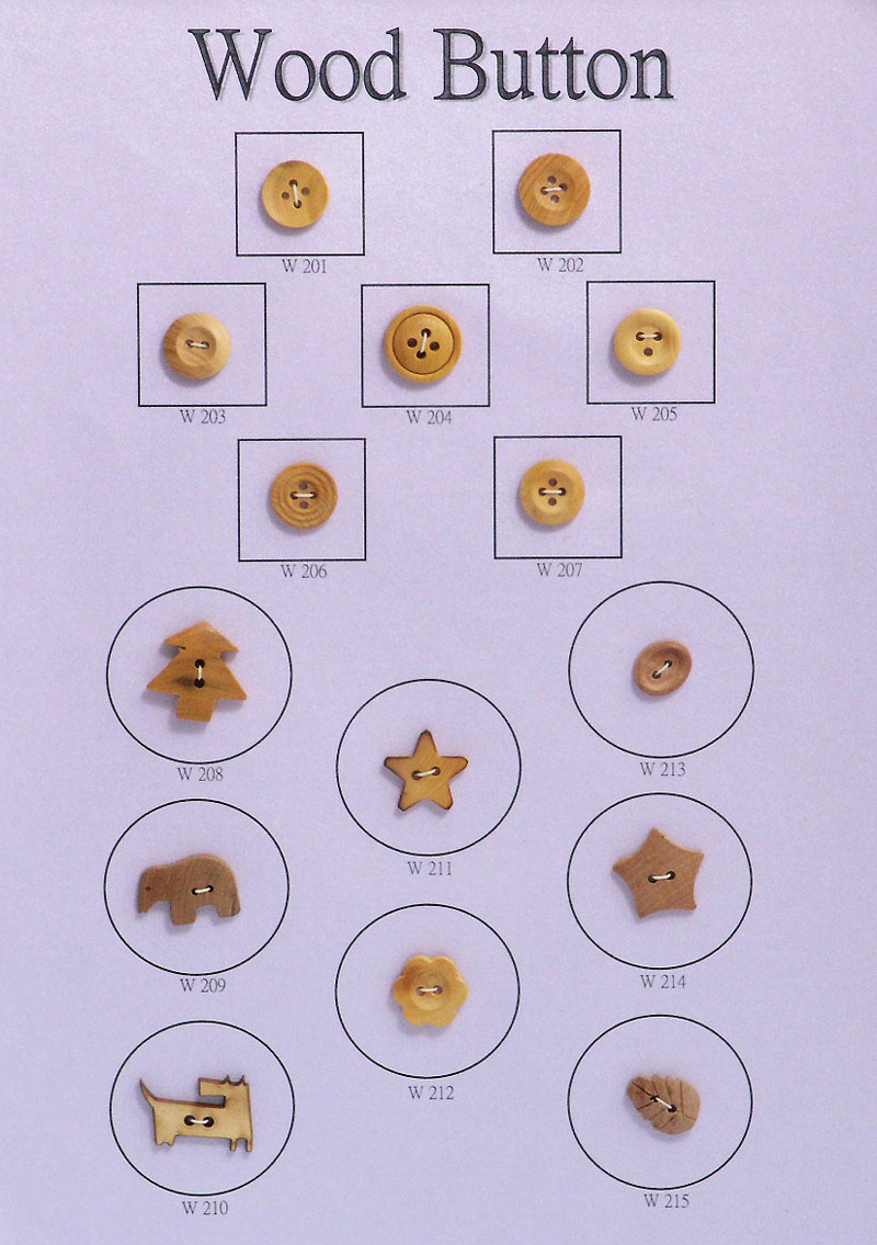 Wood Button