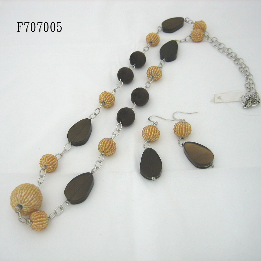 Fashion Necklace & Earrings Set