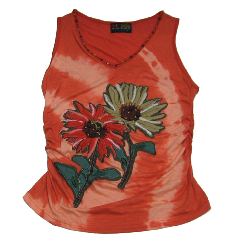 Sell Ladies' Tie-dye fashionable vest