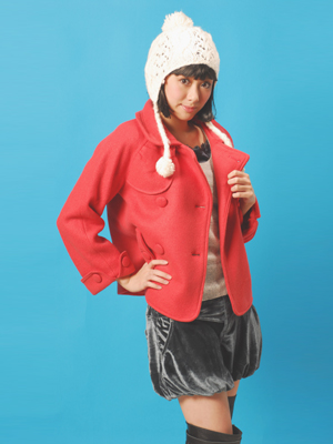  inchesDoll inches Coat & Velvet Short Pants