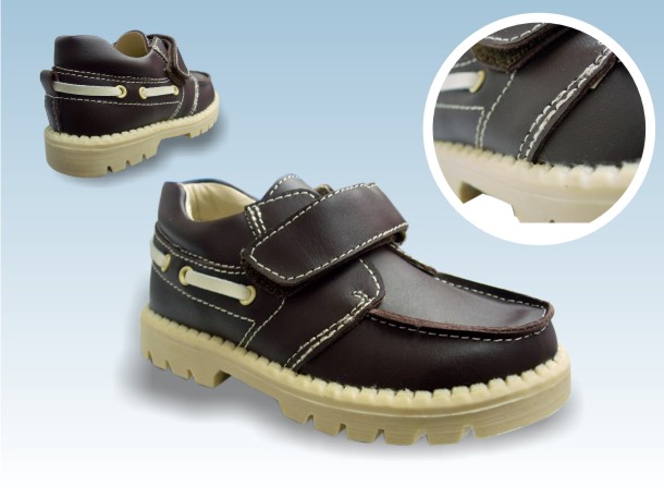 Children Fashion Casual Shoes, TPR Outsole, Leather