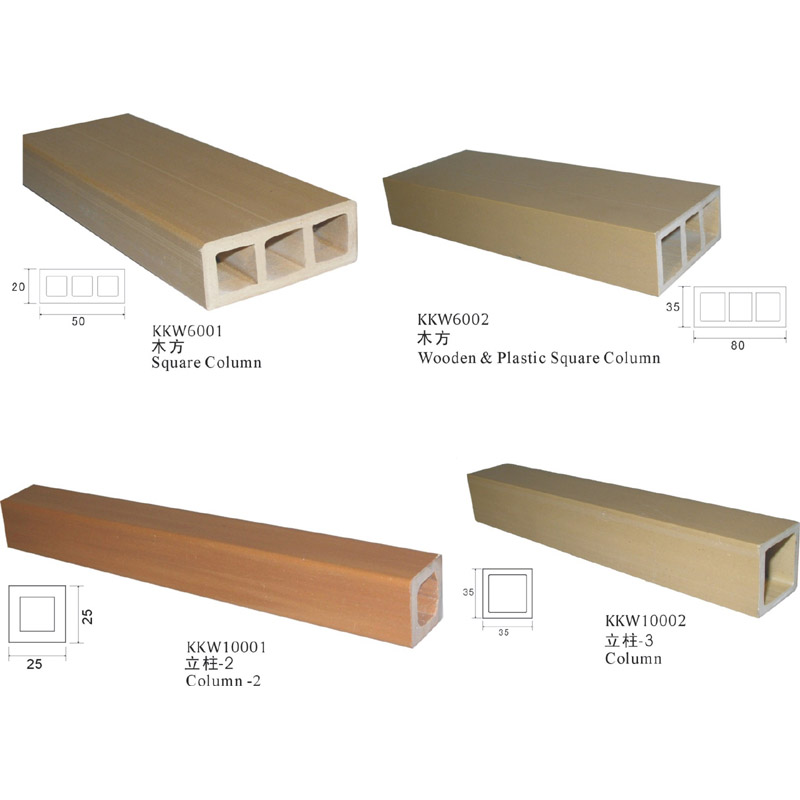 Wooden & Plastic Fence Around