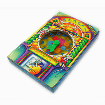 CLOCK TOY HARD COVER BOOK