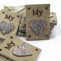 Deboss Leather Patch