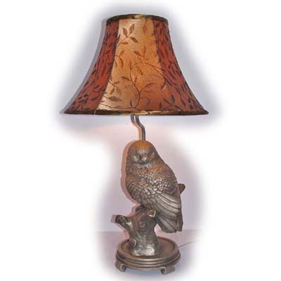 Sell Designer Owl Bronze Table Lamp