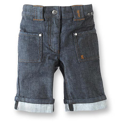 Mini Girl Denim Capri