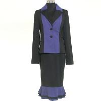 Ladies' Polyester/Rayon/Elastane Knit Suit