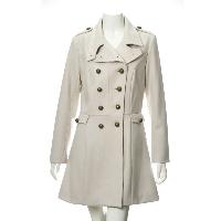 Ladies' Wool Polyester Woven Coat