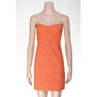 Ladies' Dress In Yard Dyed Elastic