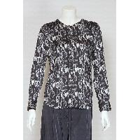 Ladies Polyester Print Shirt