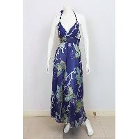 Ladies Polyester Viscose Print Dress