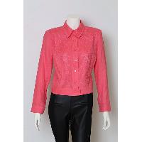 Ladies Linen with Embroidery Jacket