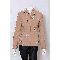 Ladies Polyester Suede with Beading Jacket
