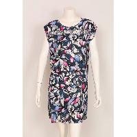 Ladies Rayon Flora Printed Dress