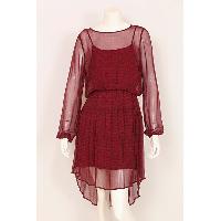 Ladies Silk Printed Yory Dress